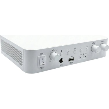 HIKVISION DS-QAE0A60G1-VB 60W Analog Amplifikatör 2 bölge Amfi